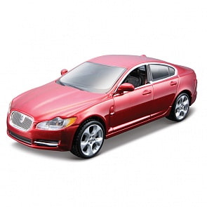 Металлическая машинка сборка Jaguar XF, масштаб 1:32 (Bburago, 18-45124)