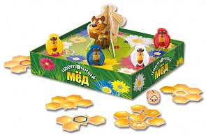 Игра настольная - Цветочный мёд  (Step Puzzle,  76552)