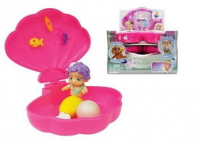 Коллекционная куколка-русалка Baby Secrets Merbabes в ракушке, 1 серия, 11 видов + 1 редкий (Junfa Toys, 77590/1) (ассортимент)
