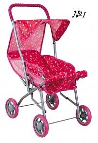 Коляска для кукол c регулируемой спинкой (Buggy Boom, 8823) Коляска для кукол c регулируемой спинкой (Buggy Boom, 8823)