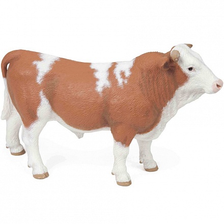 Фигурка - Симментальский бык, 5 х 9 х 15 см. 
