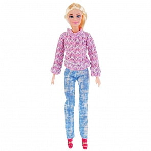 Кукла София с беременной собакой и щенками, с аксессуарами, 29 см (Карапуз, K108966-2-S-KT)