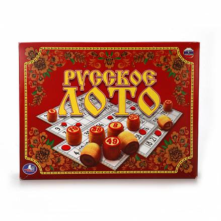 Русское лото - Бочата, древопласт 