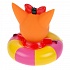 Игрушка пластизоль для ванны Три Кота - Карамелька на круге  - миниатюра №2