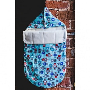 Демисезонный конверт для новорожденного Роботы (JUNTOSmama, JUN-09Д)