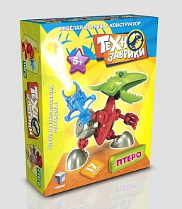 Игрушка-конструктор. Серия Технозаврик. Птеро (Технолог, 661sim) 