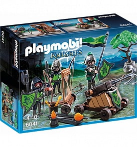 Игровой набор из серии Рыцари: Катапульта Рыцарей Волка (Playmobil, 6041pm)