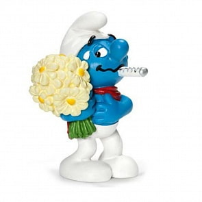 Фигурка Смурфик - Гномик - Поправляйся скорее (Schleich, 20752k)