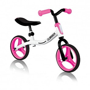 Беговел Globber Go Bike, бело-розовый (Globber, 610-162)
