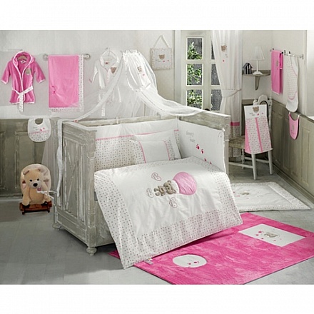 Комплект из 6 предметов серии Kidboo - Cute Bear, розовый 
