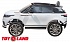 Электромобиль Джип Range Rover Velar, белый, свет и звук  - миниатюра №3
