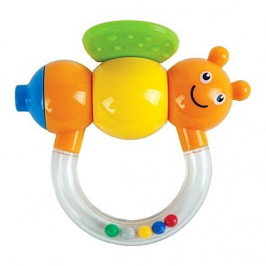 Погремушка-прорезыватель - Пчелка Майя с дудочкой (Жирафики, 939393)
