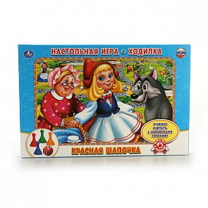 Настольная игра-ходилка - Красная Шапочка (Умка, 4690590112076sim)