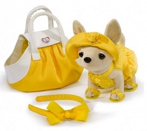 Чихуахуа в платье, с сумкой и аксессуарами, 20 см.  (Simba, 5899574)