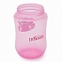 Чашка-непроливайка 270 мл, с мягким носиком и откидывающейся крышкой, 9+ месяцев, цвет розовый  - миниатюра №7