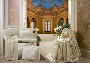 Комплект - Шелковые эмоции из коллекции - 4 времени года для люльки/коляски: 2 простыни и наволочка (Babypiu, 58L.154)