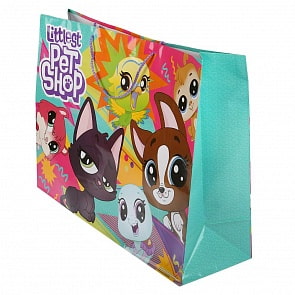 Пакет подарочный Littlest pet shop, глянцевый (Играем вместе, CLRBG-PSH-05-1)
