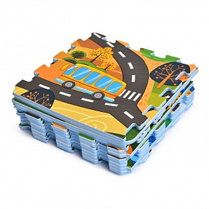 Коврик-пазл - Городской мир (ЯиГрушка, 59855)