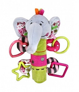 Пищалка с погремушками Слонёнок Тим (Жирафики, 93568)
