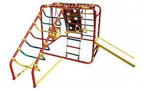 Детский спортивный комплекс Артек N Плюс, цвет - оранжевый/радуга (Формула здоровья, СГ000002069)