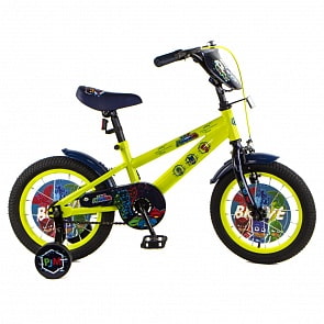 Детский велосипед PJ Masks, колеса 14", стальная рама (Navigator, ВН14224)