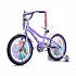 Детский велосипед Disney Холодное сердце, колеса 18", стальная рама, стальные обода, ножной тормоз  - миниатюра №2