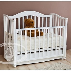 Кровать детская Красная звезда С 770 Леонардо, белый (Красная звезда, КЗ-С 770_белый)