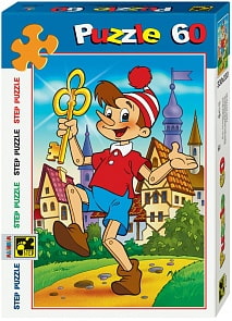 Пазл Золотой ключик, 60 элементов (Step Puzzle, 81002)