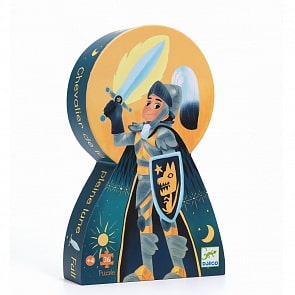 Пазл – Рыцарь, 36 элементов (Djeco, 07237)