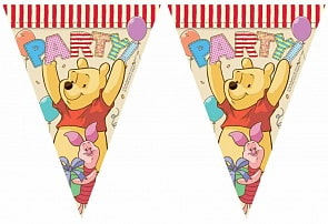 Гирлянда-вымпел Винни Пух Алфавит, 300 см (Procos, 1505-0581)