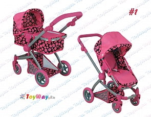 Коляска для кукол - трансформер, многофункциональная Buggy Boom Amidea (Melobo, 8041) Коляска для кукол - трансформер, многофункциональная Buggy Boom Amidea (Melobo, 8041)