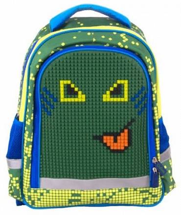Рюкзак школьный с пикси-дотами, зеленый 