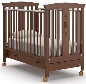 Детская кроватка – Nuovita Fasto. Noce scuro/Темный орех (Nuovita, FAS_062)