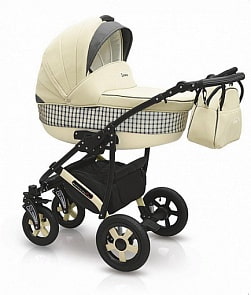 Детская коляска Camarelo Carera 2 в 1, бежевая (Camarelo, CA_12)