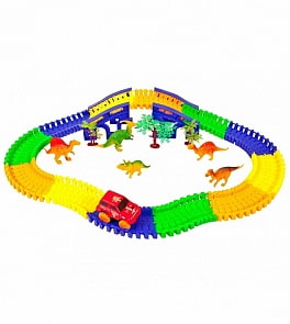 Трек гибкий - Парк приключений, 133 детали (Abtoys, PT-00941)