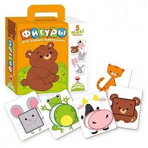 Сортеры для самых маленьких - Фигуры (Vladi Toys, VT2904-07)