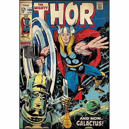 Наклейка для декора Marvel - Тор, комиксы 
