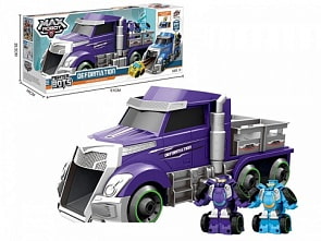 Игрушка-трансформер - Трейлер, фиолетовый, 45 см (1toy, Т19435)