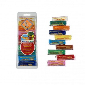 Пластилин, 10 цветов по 25 г (Jovi, 31)