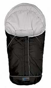 Зимний конверт Nordic Pram & Car seat, black/light grey (Altabebe, AL2003-12)