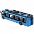 Автобус 15 см новый двери открываются металлический инерционный  - миниатюра №1