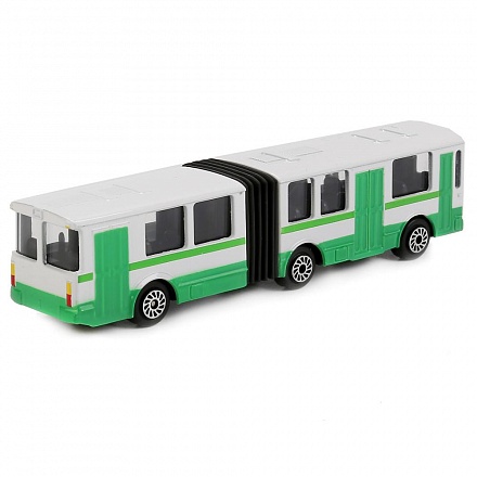 Металлическая модель – Автобус с гармошкой, 12 см 