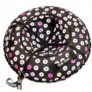 Санки надувные - Тюбинг SnowShow - Пончики, диаметр 118 см (SnowShow, 6717RT)