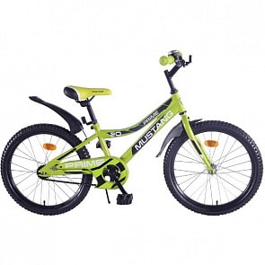 Велосипед подростковый 20" Prime, NX-тип, салатово-черный (Mustang, ST20112-NX)