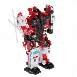 Робот Огнеборец 5 в 1 с аксессуарами (Play smart, G017-H21053)