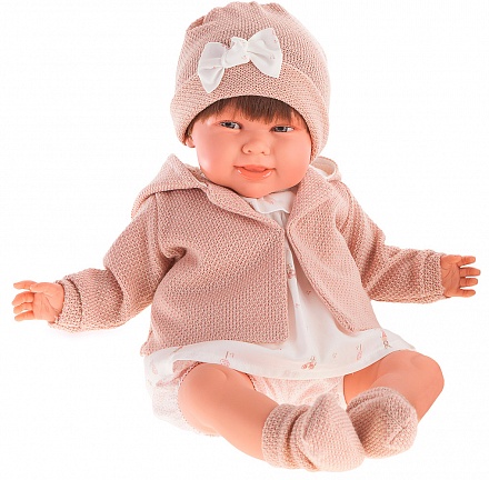 Интерактивная кукла Макарена в розовой курточке, 52 см 