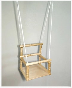 Качели деревянные детские для ДСК (КМС, 00000000134)