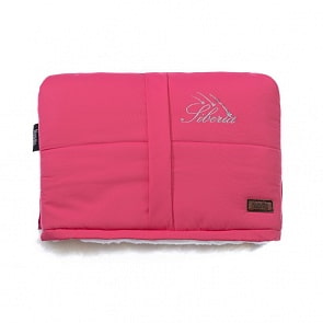 Муфта меховая для коляски Nuovita Siberia Bianco Rosa/Розовый (Nuovita, NUO-mSIBB_2005)