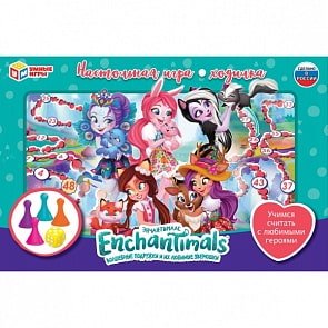 Обучающая настольная игра-ходилка - Энчантималс (Умка, 4690590164174sim)