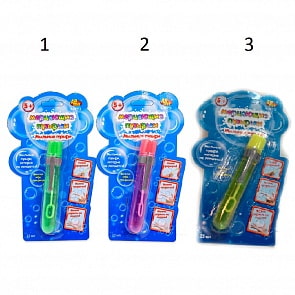 Мыльные пузыри - Мерцающие пузырьки, 22 мл (ABtoys, S-00113)